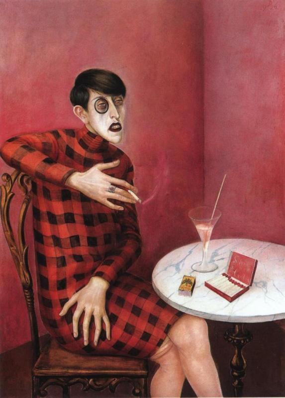 Portrait Of Journalist Sylvia Von Harden, 1926 Artwork by Otto Dix