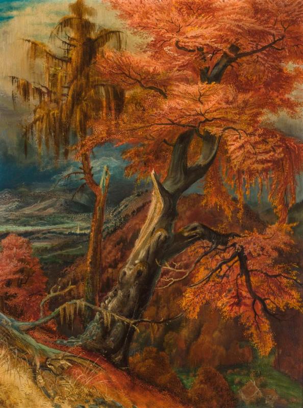 Zerschmetterter Baum, 1941 Artwork by Otto Dix