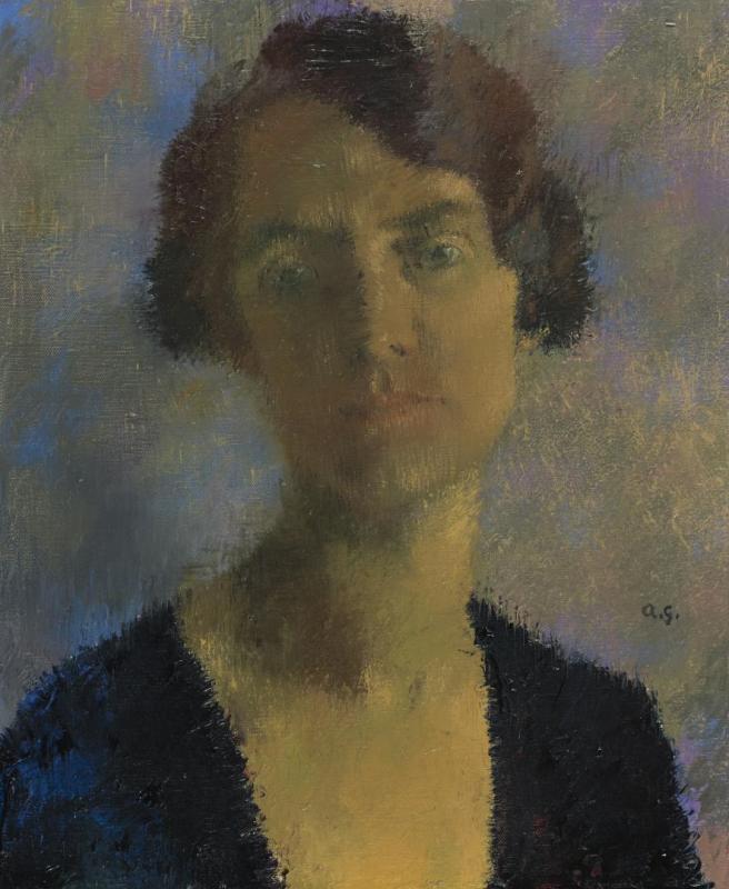 Portrait Of A Young Lady, 1933 Artwork by Augusto Giacometti