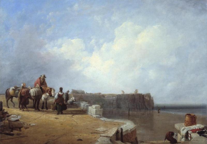 Dutch Coast Scene, 1832 Artwork by Sir Augustus Wall Callcott