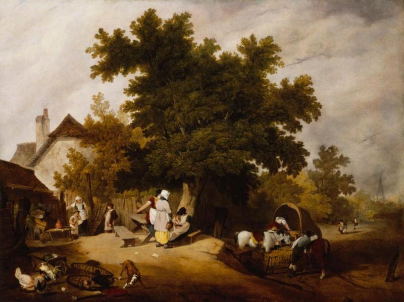 Morning, 1810 Artwork by Sir Augustus Wall Callcott