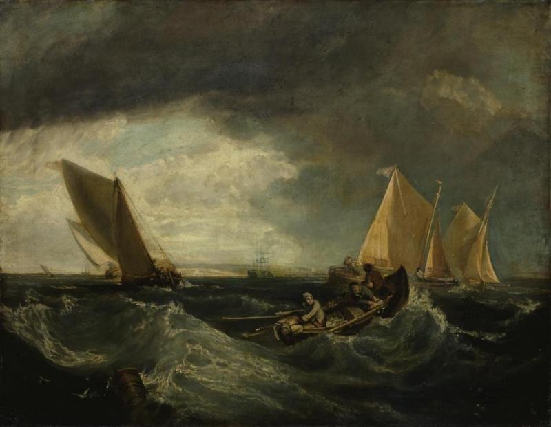 Sheerness And The Isle Of Sheppey, C.1807-8 Artwork by Sir Augustus Wall Callcott
