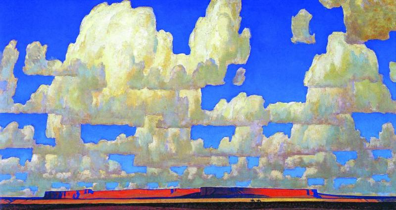 Cloud World, 1925 Artwork by Maynard Dixon
