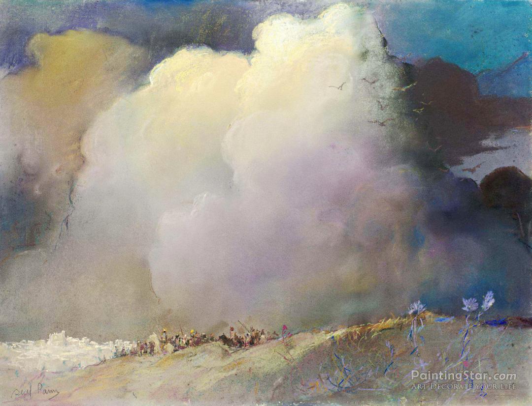 Apres La Crucification Artwork by Abel Pann