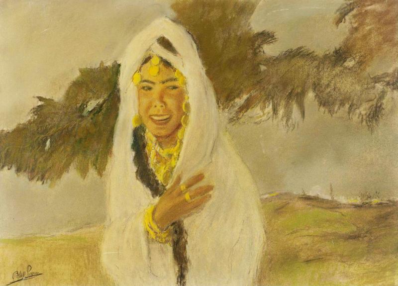 Biblical Figure Artwork by Abel Pann