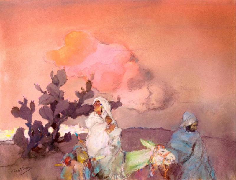 Biblical Scene Artwork by Abel Pann