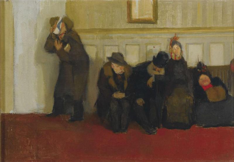 Dentist's Waiting Room Artwork by Abel Pann