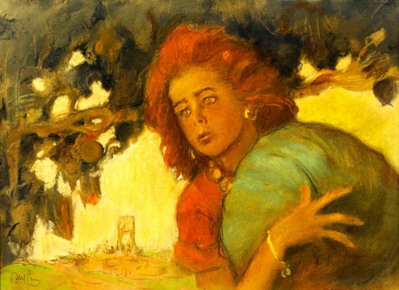 Hagar Artwork by Abel Pann