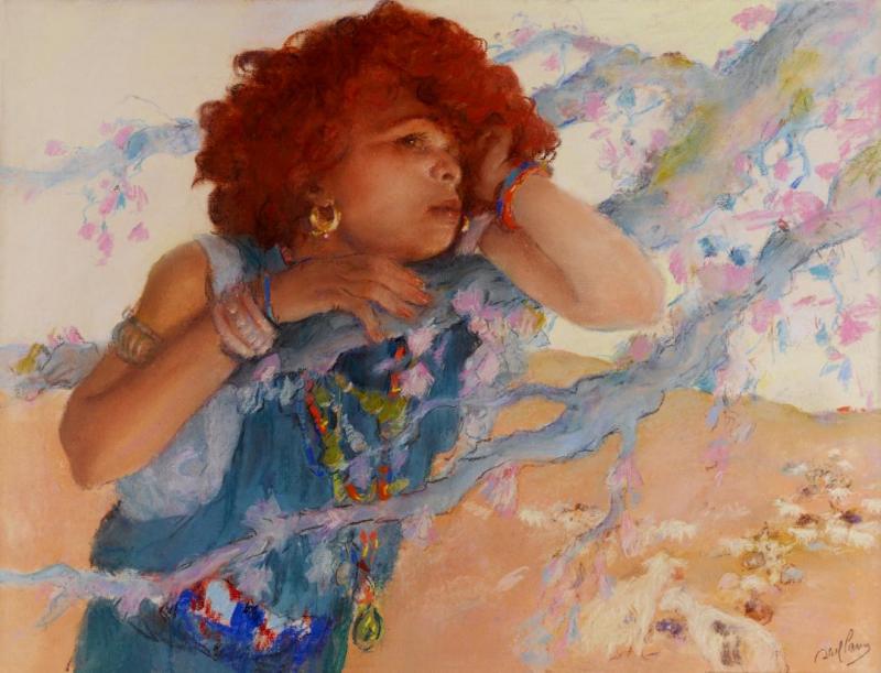 Shulamith, 1939 Artwork by Abel Pann