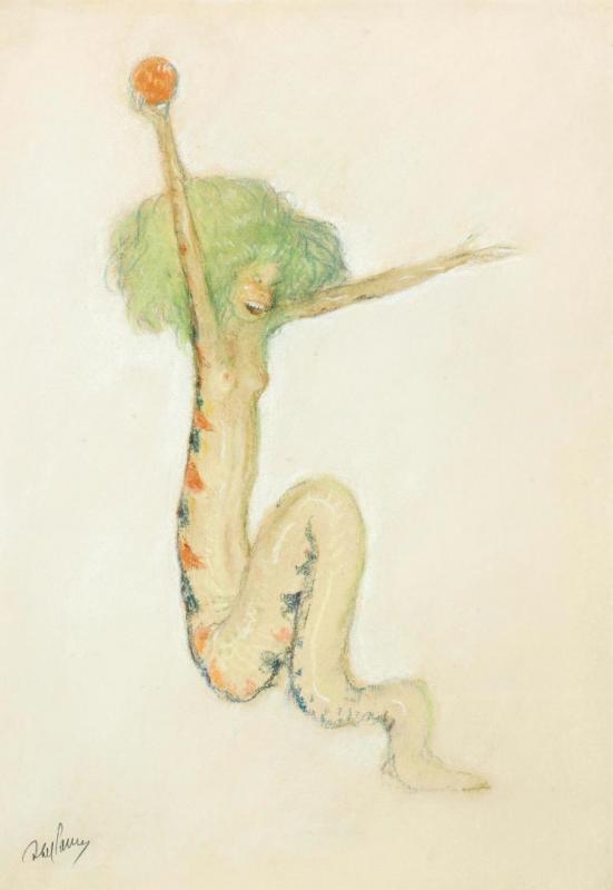 Temptation Artwork by Abel Pann