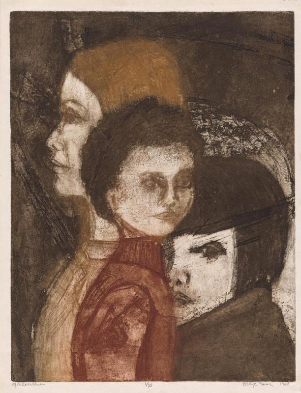 Girl Children, 1964 Artwork by Betye Saar