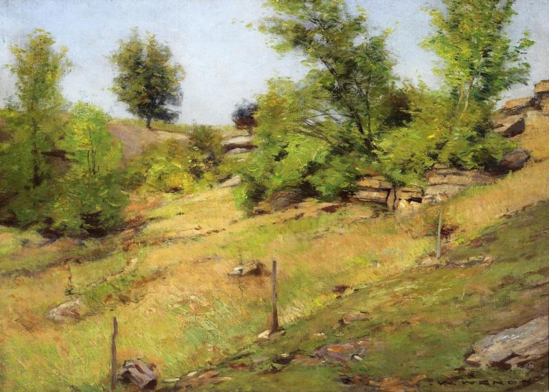 Countryside In The Spring Artwork by William Wendt