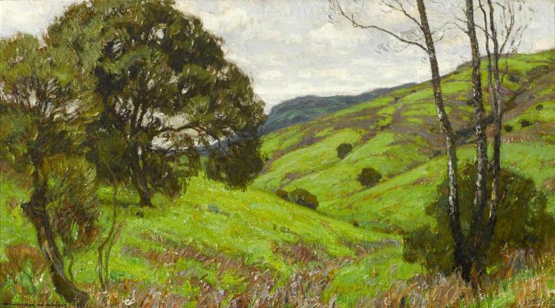 Early Laguna Landscape Artwork by William Wendt