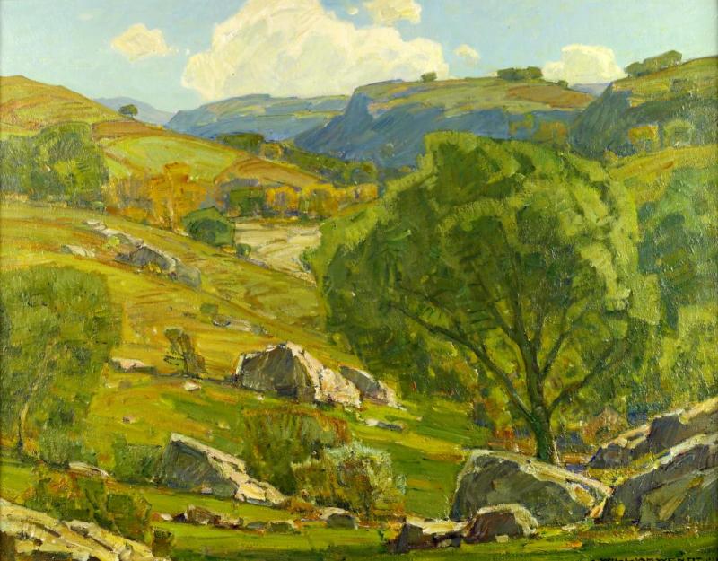 Far From The Maddening Crowd, 1930 Artwork by William Wendt