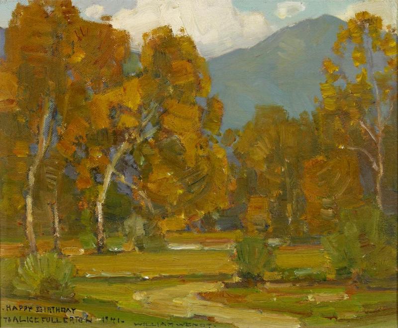 Laguna Landscape Artwork by William Wendt
