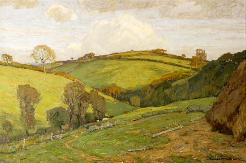 Memory Lane Artwork by William Wendt