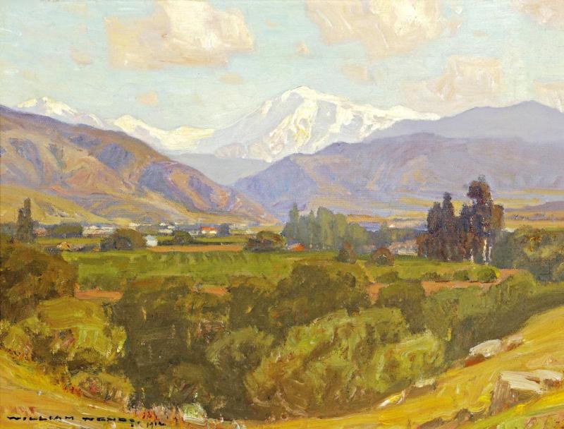 Mt. San Antonio, 1912 Artwork by William Wendt