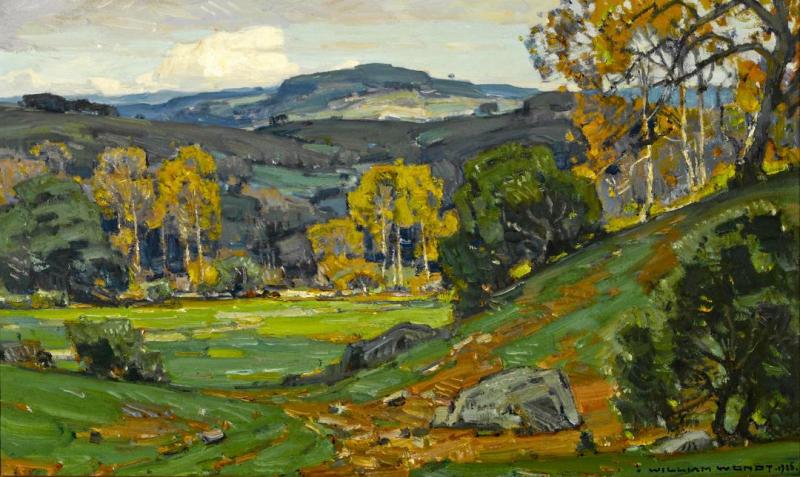 San Juan Capistrano Hot Springs, O'neill Ranch, 1925 Artwork by William Wendt