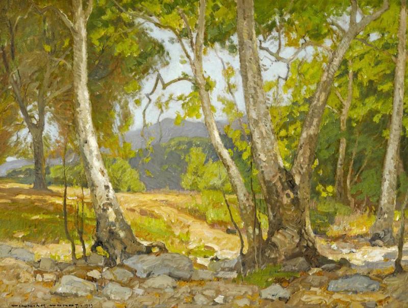 Shady Canyon, 1909 Artwork by William Wendt