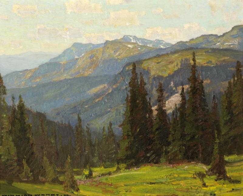 Sierra Landscape, 1913 Artwork by William Wendt