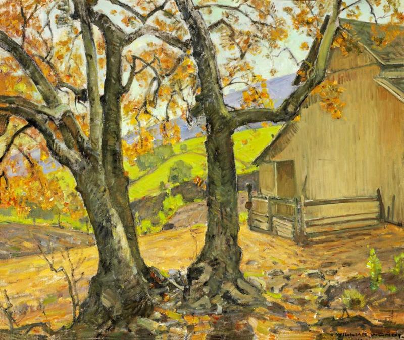 The Ranch Artwork by William Wendt