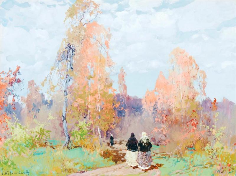 Autumn Artwork by Stepan Kolesnikov