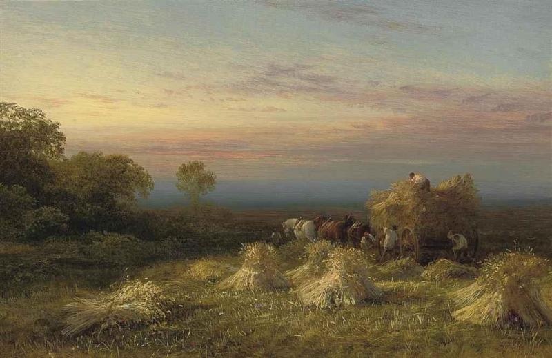 At The End Of The Day, 1880 Artwork by George Cole