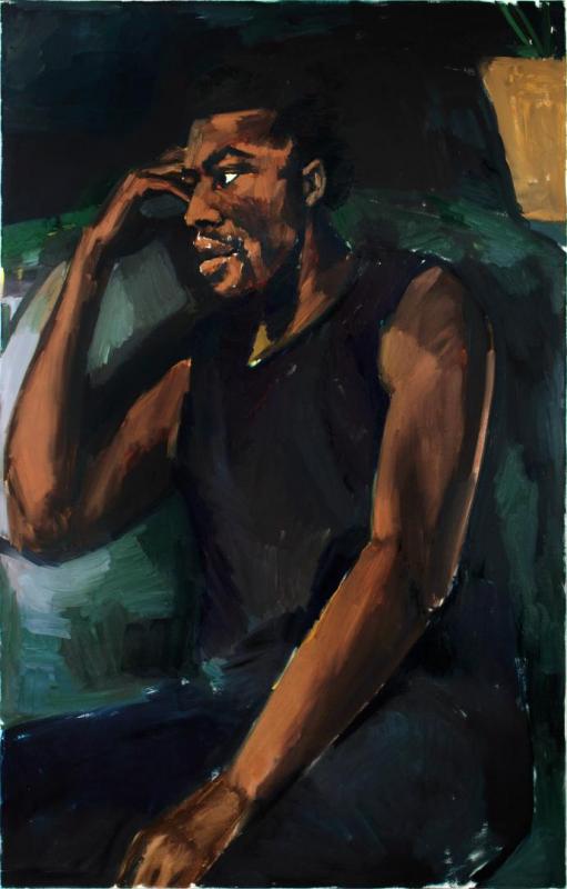 Cloister, 2016 Artwork by Lynette Yiadom Boakye
