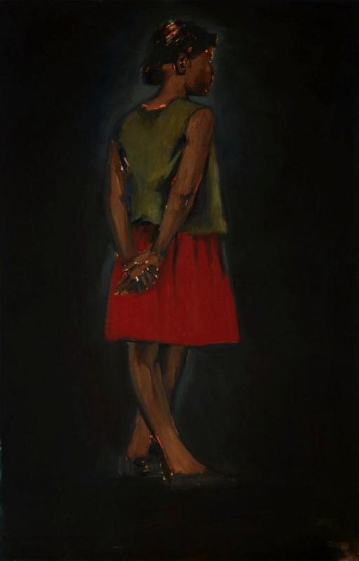 No Words Of Gratitude, 2012 Artwork by Lynette Yiadom Boakye