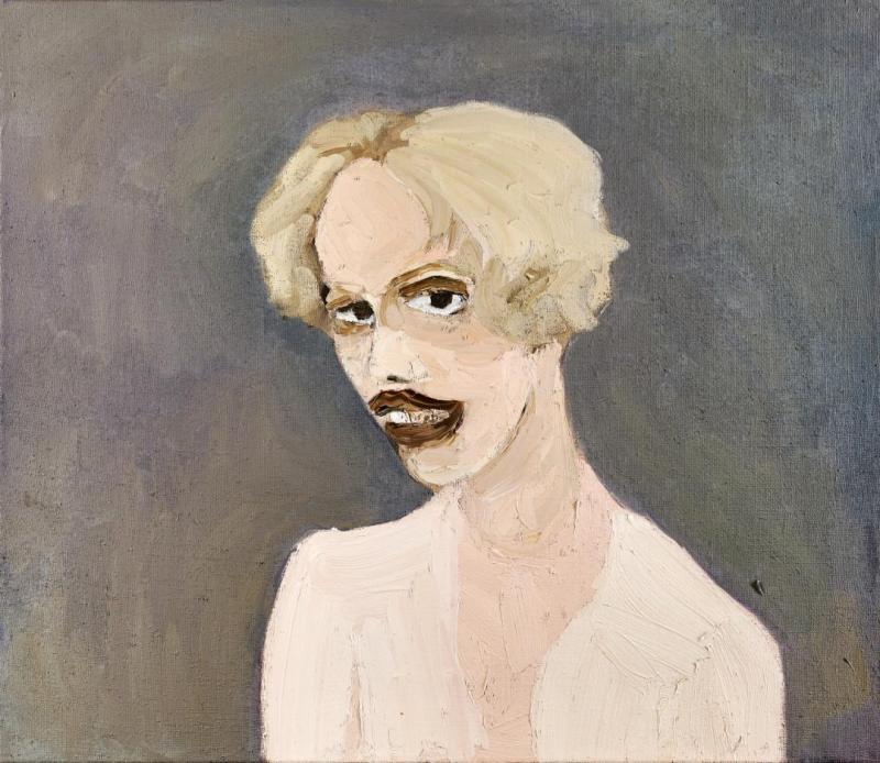 Scribe, 2004 Artwork by Lynette Yiadom Boakye