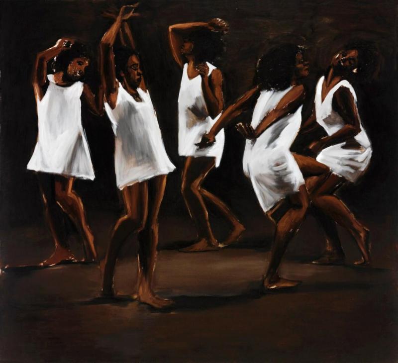 The Hours Behind You, 2011 Artwork by Lynette Yiadom Boakye
