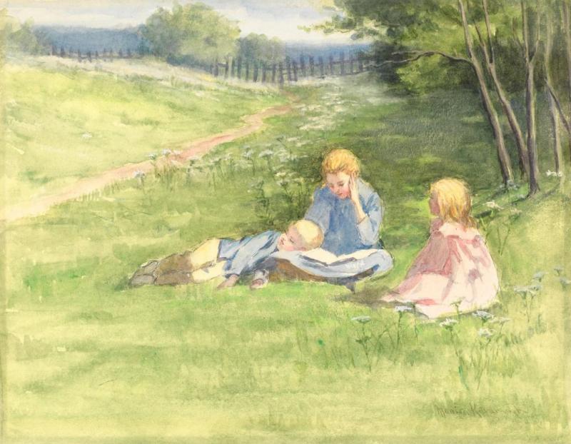 A Summer's Day Artwork by Marion Kavanaugh Wachtel