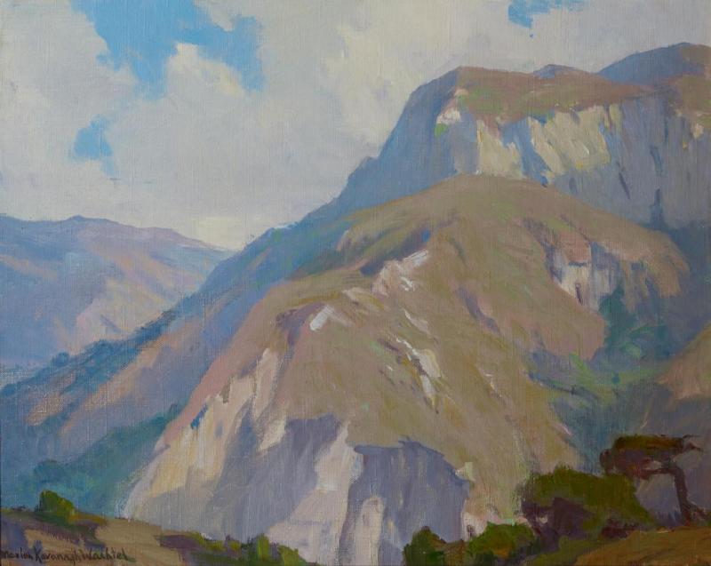California Mountains Artwork by Marion Kavanaugh Wachtel