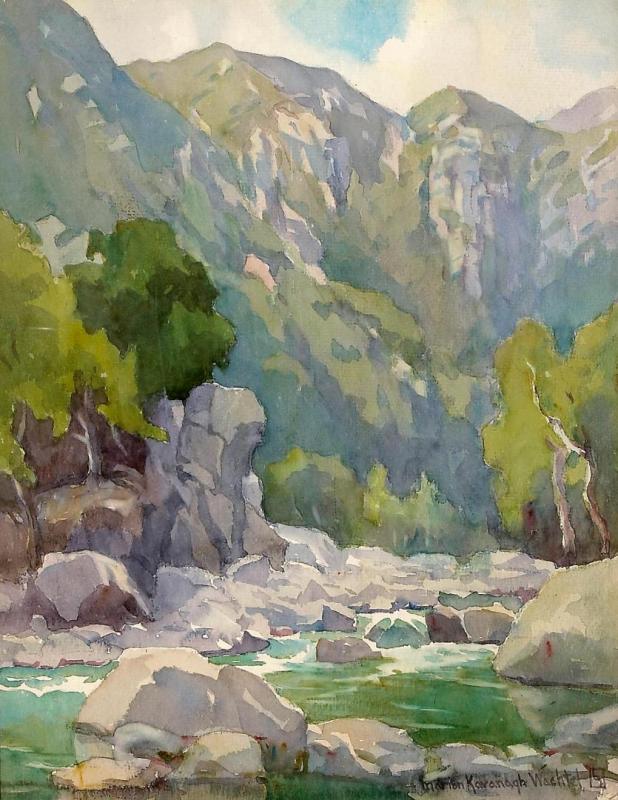 Matilija Canyon Artwork by Marion Kavanaugh Wachtel