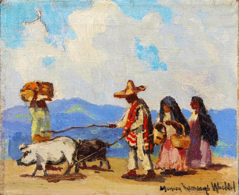 Off We Go Artwork by Marion Kavanaugh Wachtel