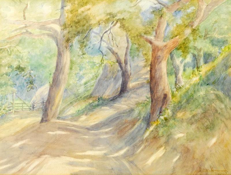 Property Of Various Owners Artwork by Marion Kavanaugh Wachtel