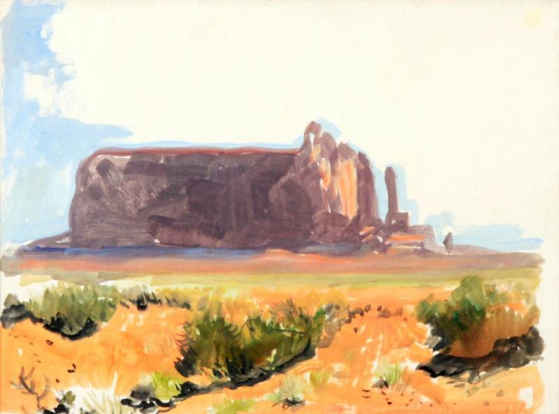 Near Kayenta, Arizona, 1922 Artwork by James Swinnerton