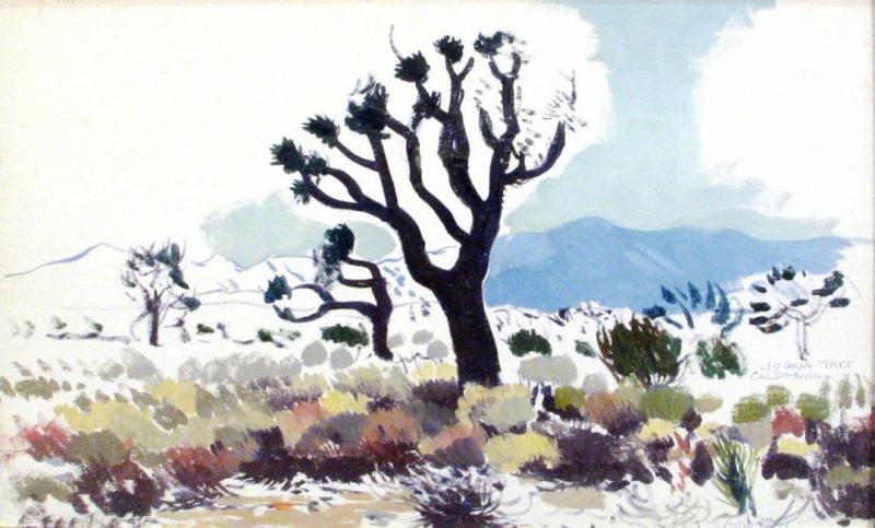Joshua Tree, California Artwork by James Swinnerton