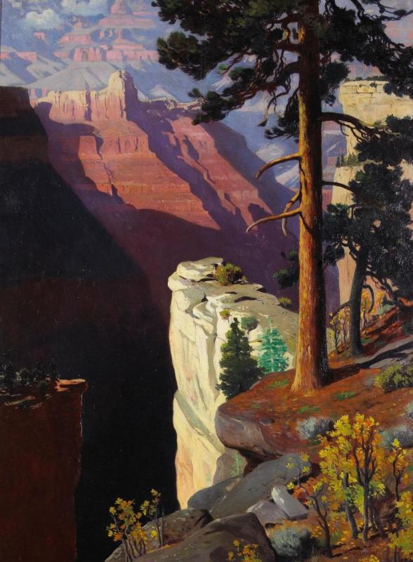 Sunset In The Grand Canyon Artwork by James Swinnerton