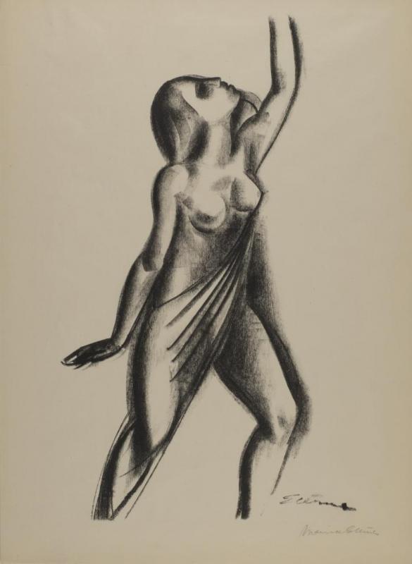 Dancer (dancing Figure), Ca. 1919 Artwork by Maurice Sterne