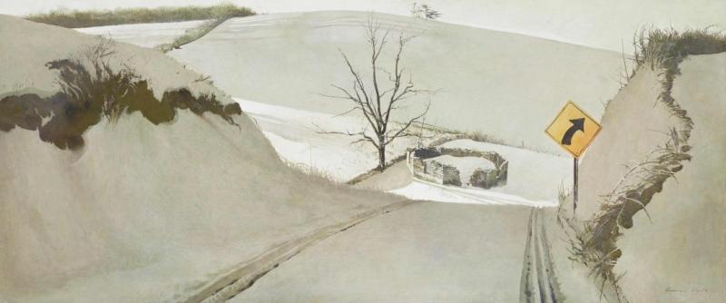 Ring Road, 1985 Artwork by Andrew Wyeth