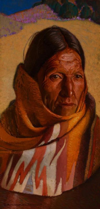 White Sun, 1927 Artwork by Ernest Blumenschein