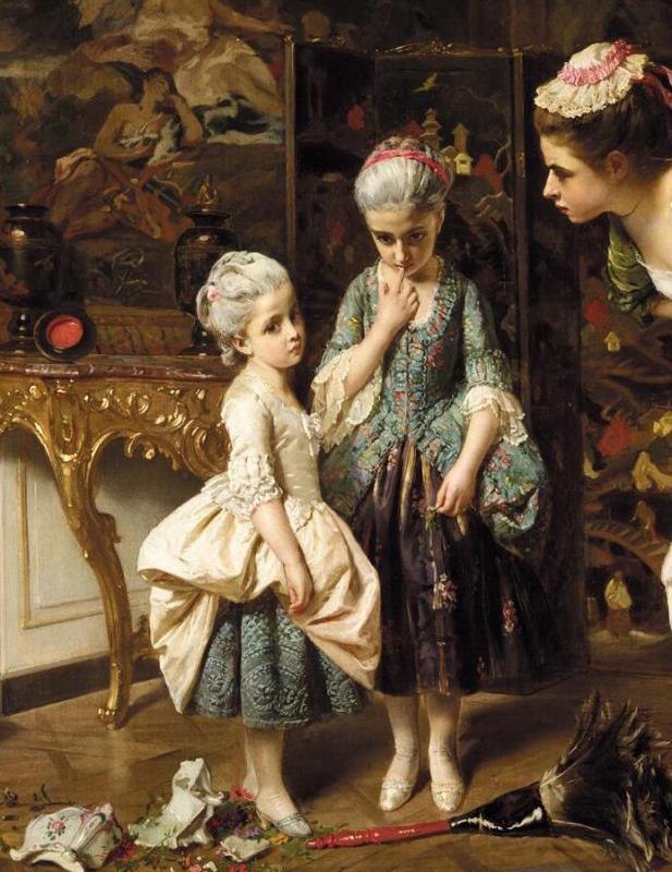 It's Not Me (detail), 1872 Artwork by Henri-guillaume Schlesinger