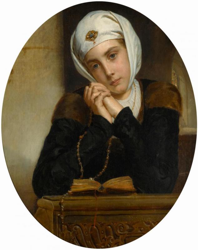 Lost In Thought, 1868 Artwork by Henri-guillaume Schlesinger