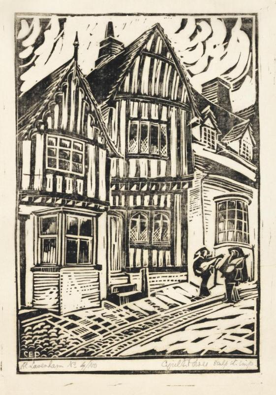At Lavenham, 1926 Artwork by Cyril Edward Power