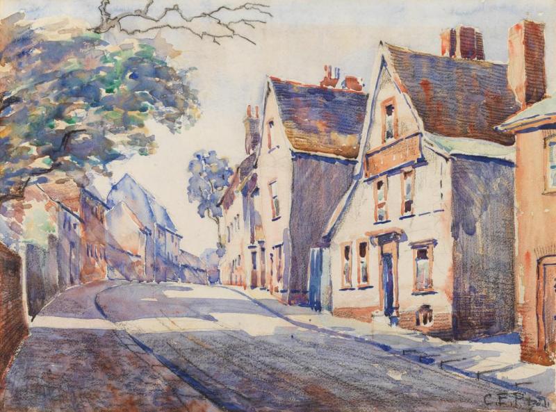Bury St Edmunds, 1921 Artwork by Cyril Edward Power