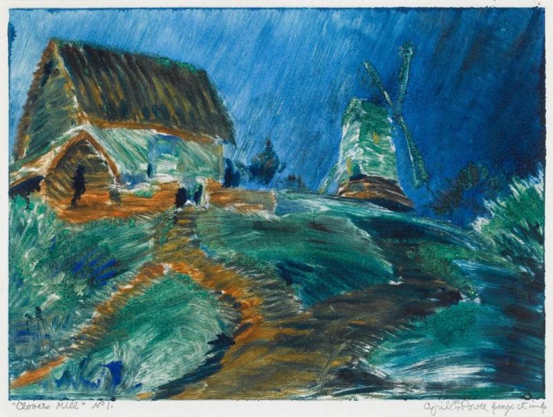 Clovers Mill No.1, 1915 Artwork by Cyril Edward Power