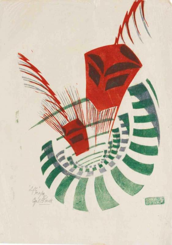 Lifts, 1930 Artwork by Cyril Edward Power