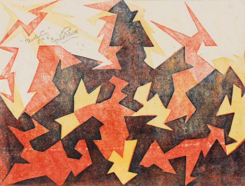 Revolution, 1931 Artwork by Cyril Edward Power