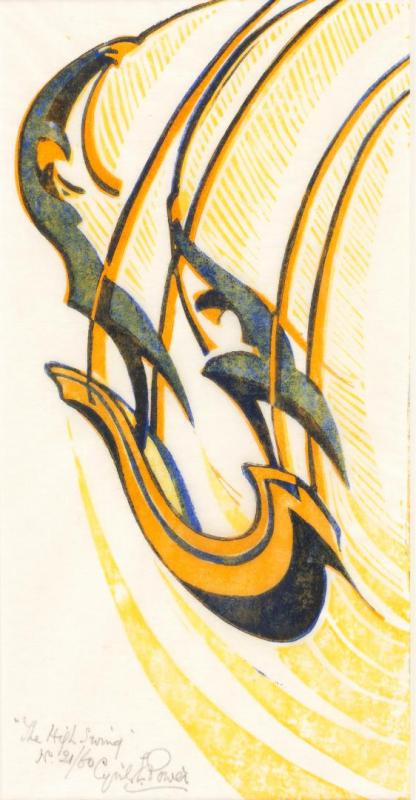 The High Swing, 1933 Artwork by Cyril Edward Power